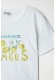 CAMISETA CON ESTAMPADO Y ABALORIOS