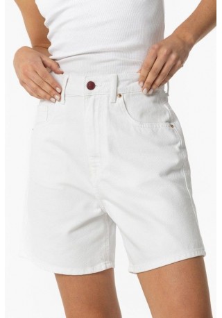 Short Mom Fit de Tiro Alto