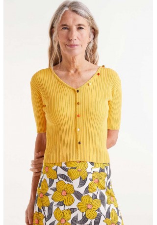 CAMISETA MOSTAZA