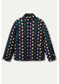 Abrigo corto con estampado Cupido Lines