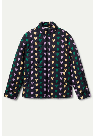 Abrigo corto con estampado Cupido Lines